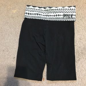 Black leggings from pink